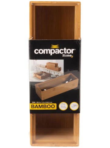 Compactor Pudełko "Osaka" w kolorze beżowym - 22,5 x 7,5 x 6,5 cm
