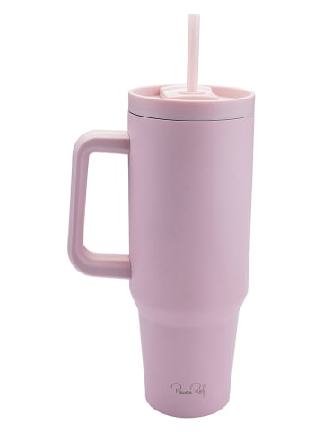 Fackelmann x Pamela Reif Kubek termiczny w kolorze jasnoróżowym - 1,2 l