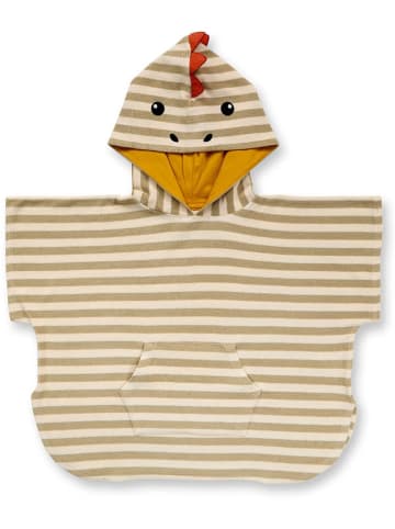 Sense Organics Kapuzenbadetuch "Alvi" in Beige/ Hellbraun