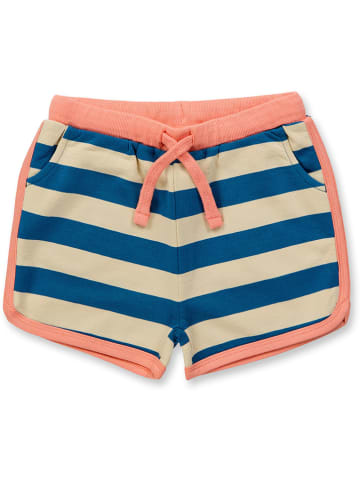 Sense Organics Shorts "Marlen" in Blau/ Beige