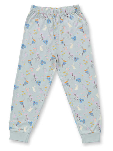 Sense Organics Pyjama "Long John" in Hellblau