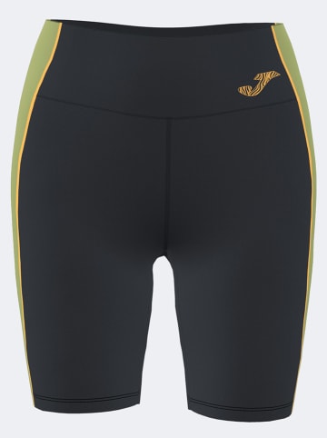Joma Szorty funkcyjne w kolorze czarno-zielonym