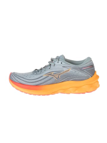 Mizuno Laufschuhe "Wave Skyrise Wos" in Grau/ Orange