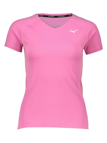 Mizuno Funktionsshirt "Alpha Sun Protect" in Pink