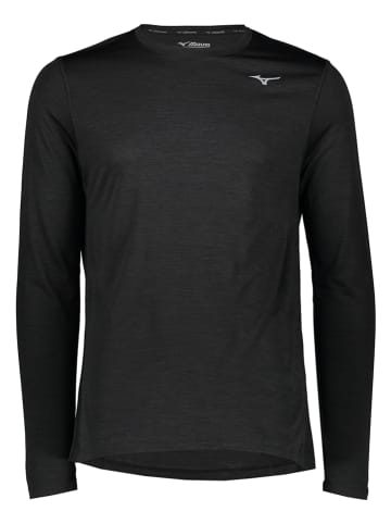 Mizuno Laufshirt "Impulse Core in Schwarz