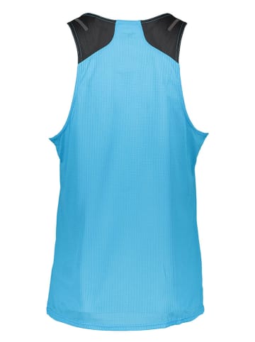 Mizuno Top funkcyjny "DryAeroFlow" w kolorze błękitnym