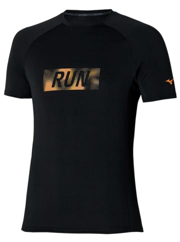 Mizuno Hardloopshirt zwart
