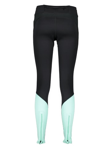 Mizuno Functionele legging "Warmalite" zwart/turquoise