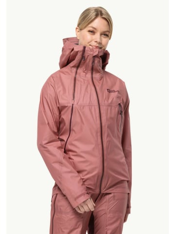 Jack Wolfskin Kurtka narciarska "Alpspitze Air" w kolorze jasnoróżowym