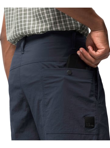 Jack Wolfskin Short "Desert" donkerblauw