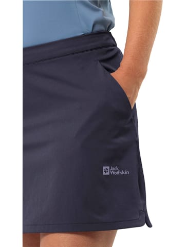 Jack Wolfskin Skort "Hiking Alpine" in Dunkelblau