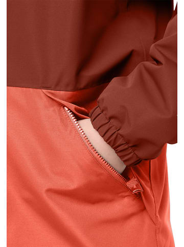Jack Wolfskin Winterjacke "Snowy Days" in Braun/ Orange