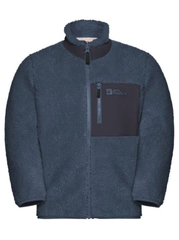 Jack Wolfskin Fleece vest "Ice Curl" donkerblauw