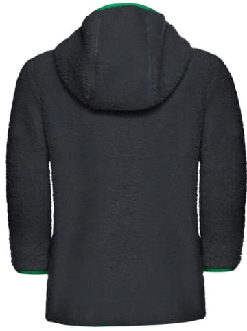 Jack Wolfskin Fleecejacke "Ice Curl" in Schwarz/ Grün