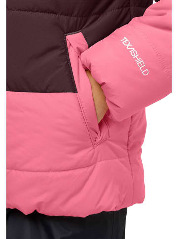 Jack Wolfskin Kurtka zimowa "Two Hills" w kolorze czerwono-różowym