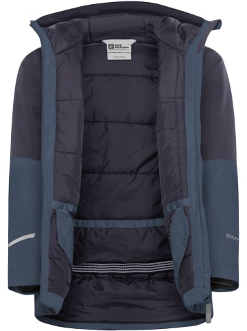 Jack Wolfskin Kurtka zimowa "Actamic" w kolorze granatowo-antracytowym