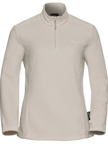 Jack Wolfskin Fleece trui "Taunus" zandkleurig