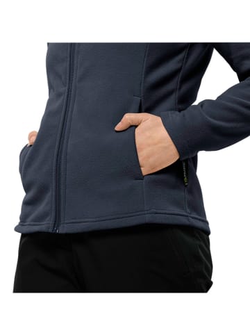 Jack Wolfskin Kurtka polarowa "Taunus" w kolorze granatowym