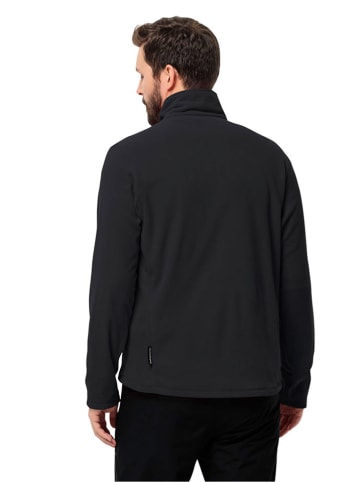 Jack Wolfskin Fleecejacke "Taunus" in Schwarz