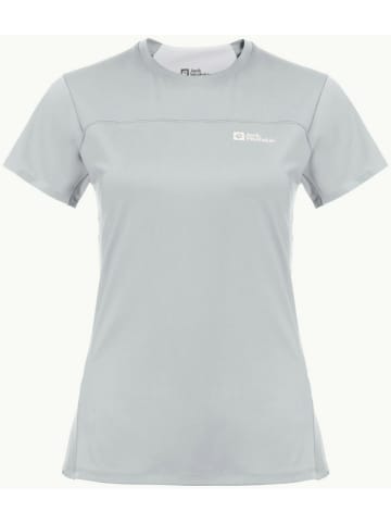 Jack Wolfskin Funktionsshirt "Prelight Chill" in Grau