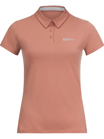 Jack Wolfskin Poloshirt "Prelight Trail" in Lachs