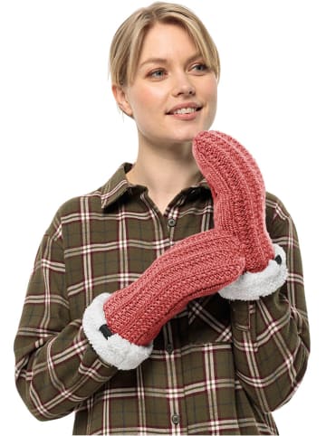 Jack Wolfskin Fäustlinge "Highloft" in Pink