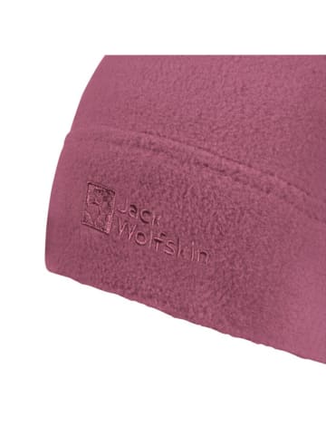 Jack Wolfskin Czapka beanie "Real Stuff" w kolorze fioletowym