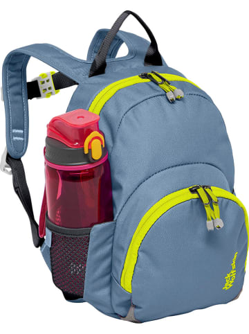 Jack Wolfskin Plecak turystyczny w kolorze błękitno-żółtym - 22 x 28 x 18 cm - 4,5 l