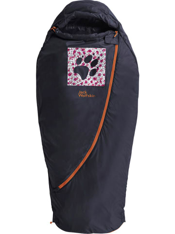 Jack Wolfskin Schlafsack "Grow Up Dreamer" in Dunkelblau - (L)170 x (B)65 cm