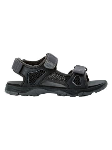 Jack Wolfskin Sandalen in Schwarz