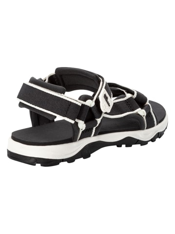 Jack Wolfskin Sandały "Seven Seas 3" w kolorze czarnym