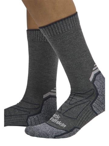 Jack Wolfskin Skarpety funkcyjne "Vojo Light" w kolorze szarym