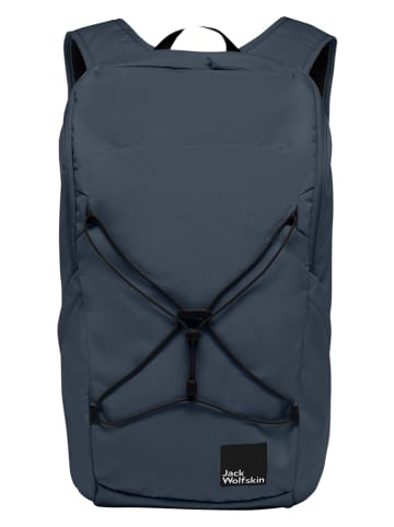 Jack Wolfskin Wandelrugzak donkerblauw - (B)28 x (H)45 x (D)23 cm - 14 l