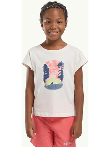 Jack Wolfskin Koszulka w kolorze kremowym