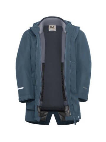Jack Wolfskin 3in1-Funktionsjacke "Canvey" in Dunkelblau