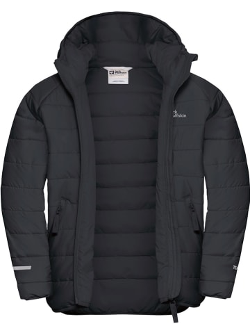 Jack Wolfskin Winterjacke "Zenon" in Schwarz
