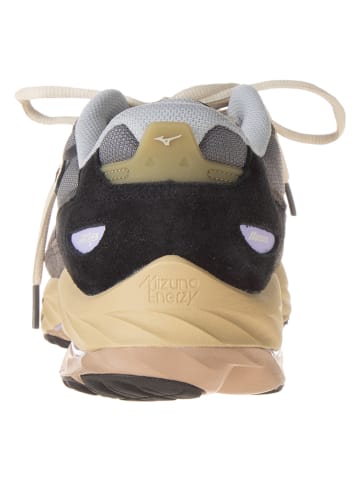 Mizuno Leder-Sneakers "Wave Rider B" in Braun/ Grau