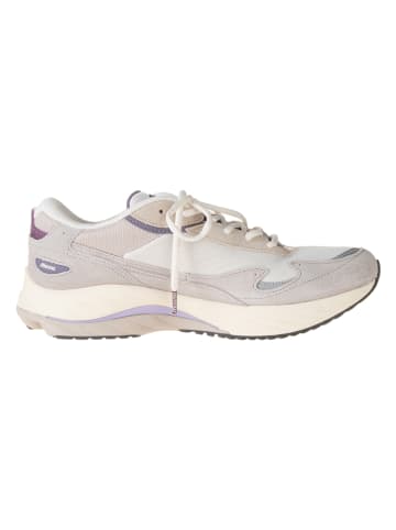 Mizuno Skórzane sneakersy "Wave Rider B" w kolorze beżowym