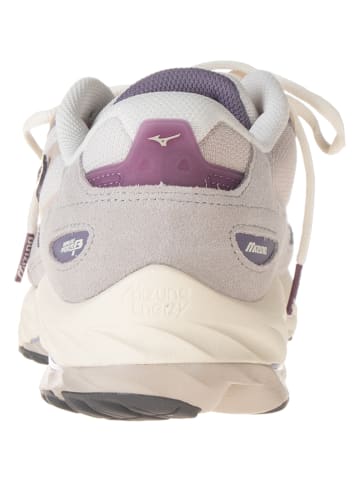 Mizuno Leren sneakers "Wave Rider B" beige