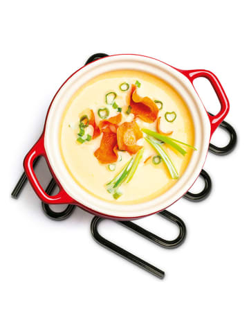 metaltex Panonderzetter zwart - (L)16 x (B)16 cm