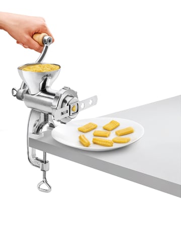 metaltex Fleischwolf "Jack" in Silber - (B)10 x (H)26 x (T)14,5 cm