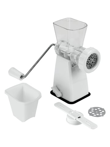 metaltex Maszynka w kolorze białym do mielenia mięsa - 24,5 x 25 x 11,5 cm