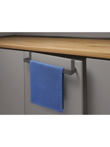 metaltex 2-delige handdoekhouderset "Flex-Bar" grijs