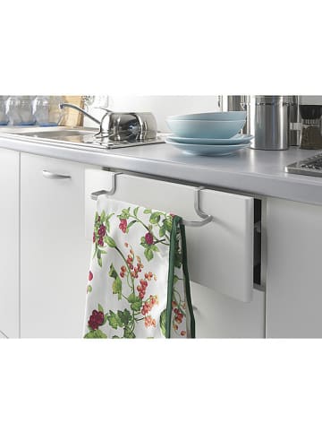 metaltex Uchwyt "Galileo" w kolorze srebrnym na ręczniki - 30 x 5 x 8 cm