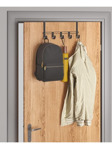 metaltex Türhängeleiste in Schwarz - (B)38 x (H)15 x (T)6 cm