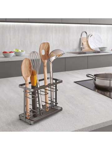 metaltex Keukengerei-organizer "Tokyo" zwart - (B)23 x (H)15 x (D)11 cm