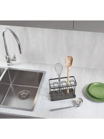 metaltex Küchenutensilien-Organizer "Tokyo" in Schwarz - (B)23 x (H)15 x (T)11 cm