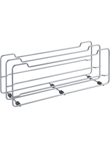 metaltex Deckelhalter ''Deck'' in Silber- (B)14 x (H)16 x (T)42 cm