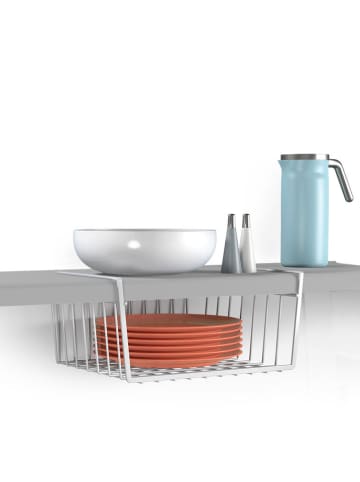 metaltex Plankmand "Barbatex" wit - (B)30 x (H)14 x (D)26 cm