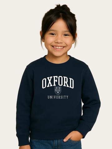 WOOOP Sweatshirt "Oxford University" in Dunkelblau